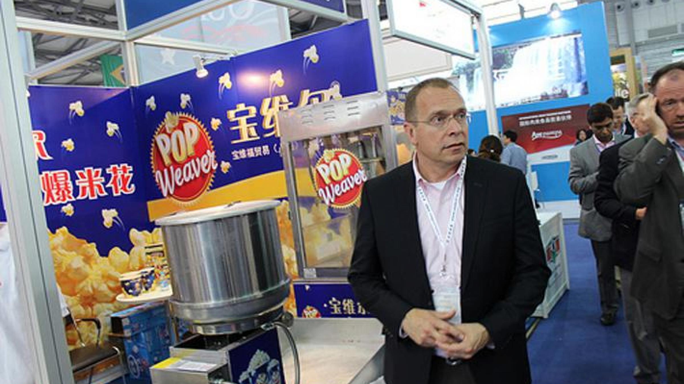 FAS Administrator Phil Karsting visits the USA pavilion at SIAL China 2014. FAS Administrator Phil Karsting visits the USA pavilion at SIAL China 2014.