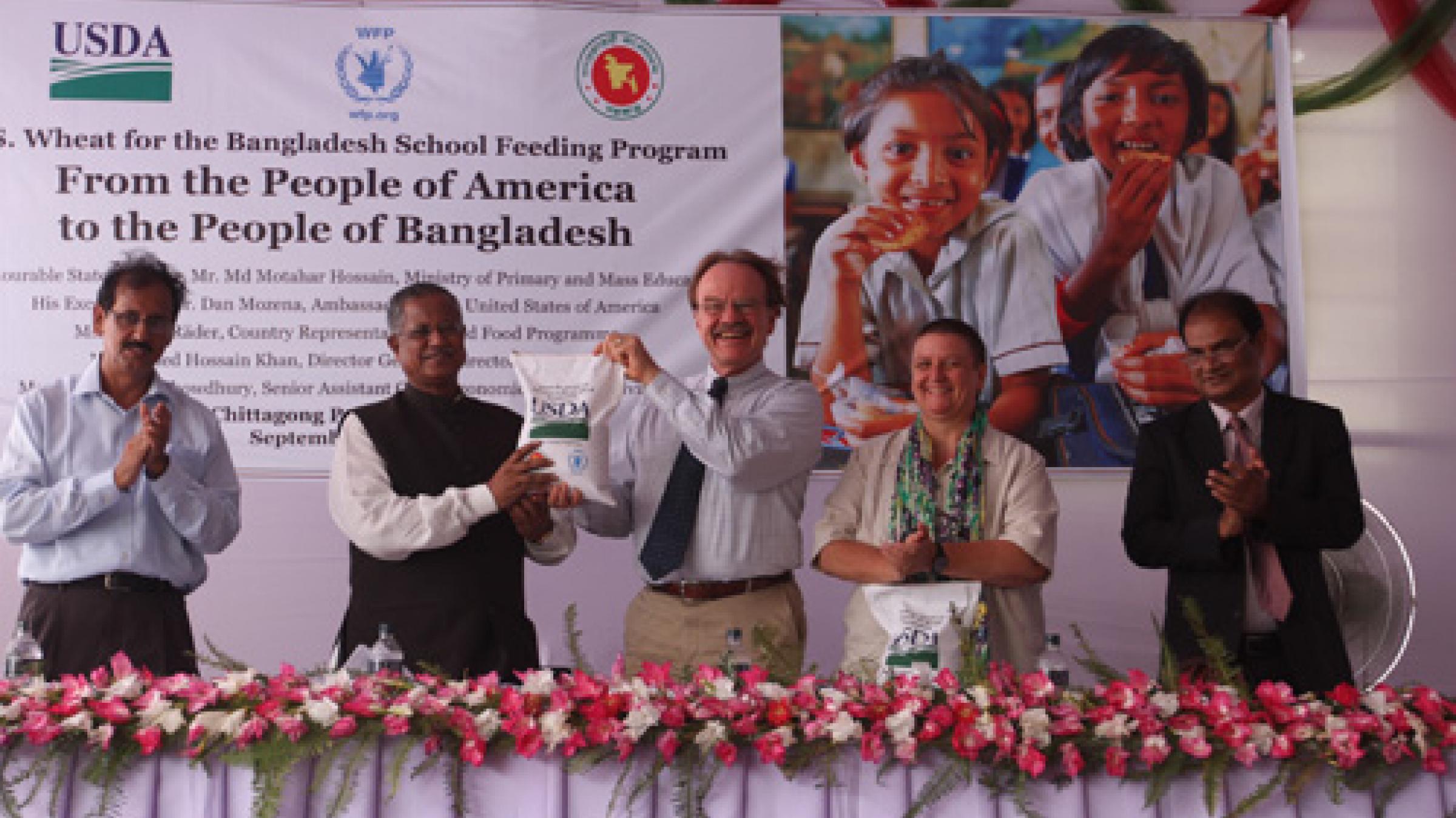 U.S. Wheat Helps Feed Children in Bangladesh U.S. Wheat Helps Feed Children in Bangladesh