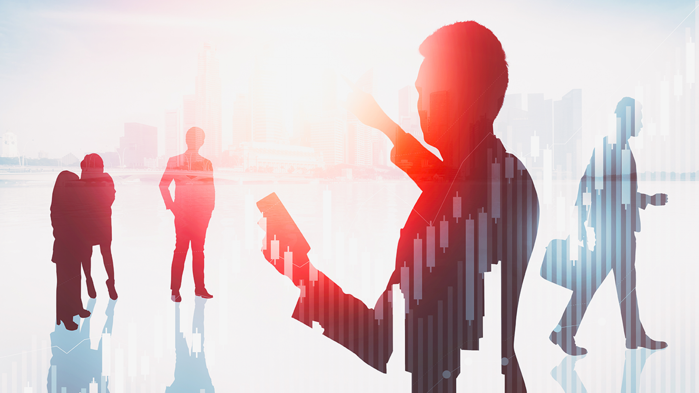 Illustration representing an FAS virtual trade event