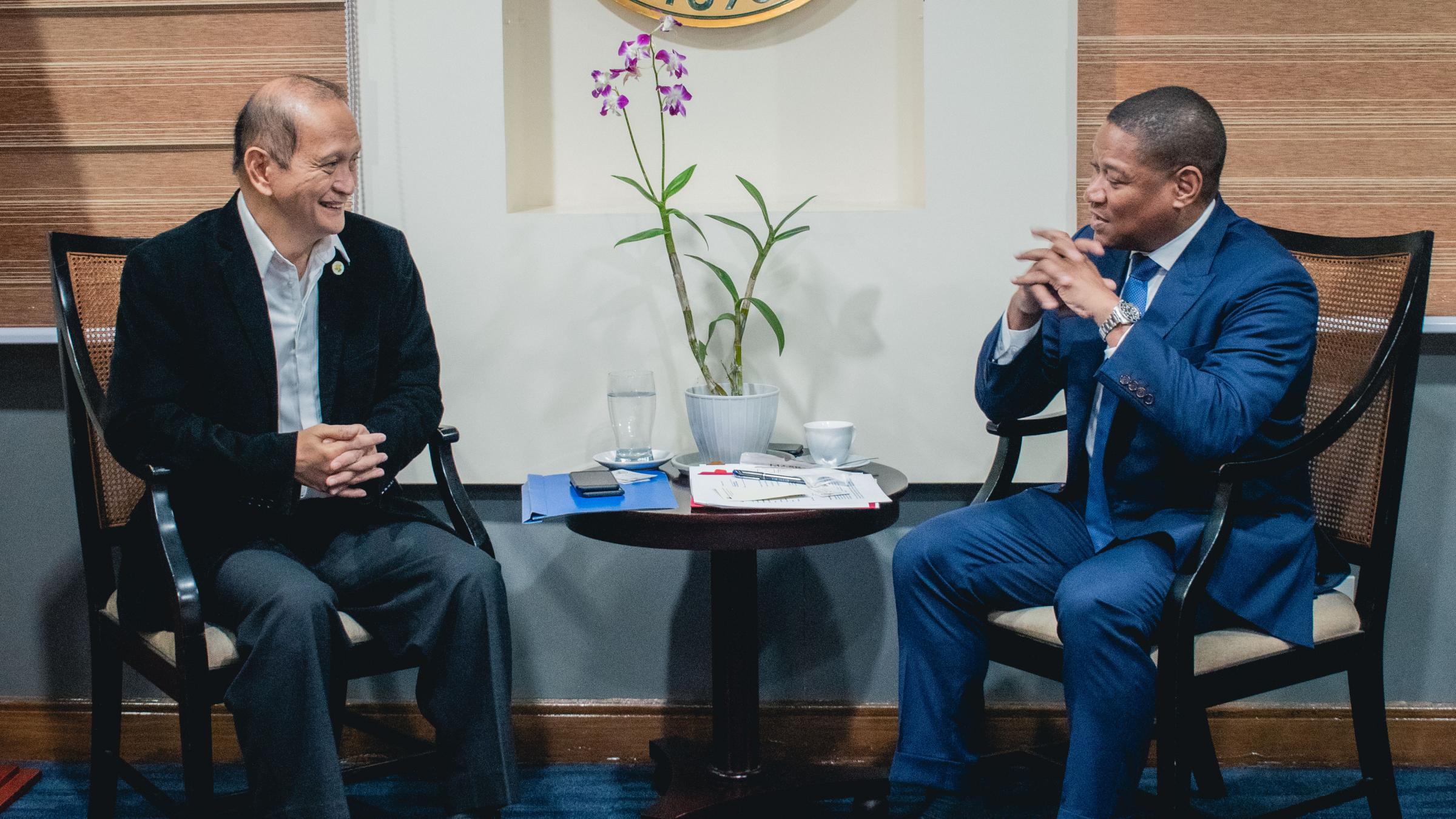 Administrator Whitley meets with Undersecretary of Agriculture Leo Sebastian to discuss agricultural biotechnology and its potential to help build resilience in our food systems and address climate-related production challenges.