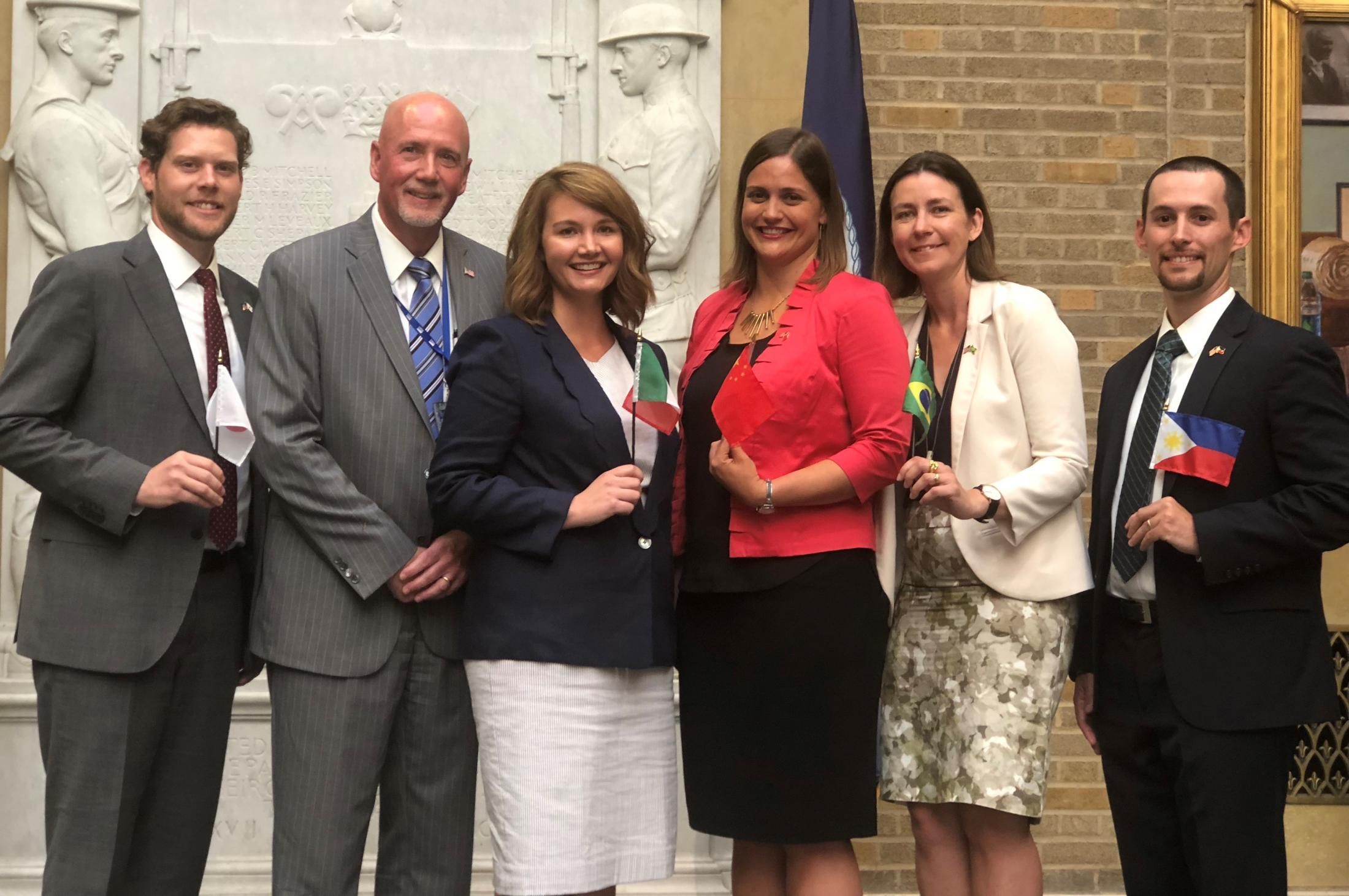 Five New Agricultural Officers Sworn Into Foreign Service